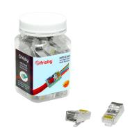 FRISBY FNW-RJ4532N CAT6 EZ RJ45 Yeni Nesil Delikli Metal Konnektör